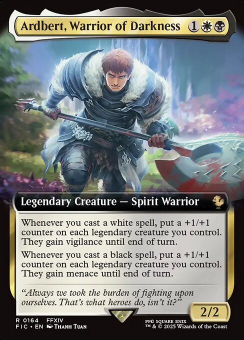 FIC: Ardbert, Warrior of Darkness (Extended Art)
