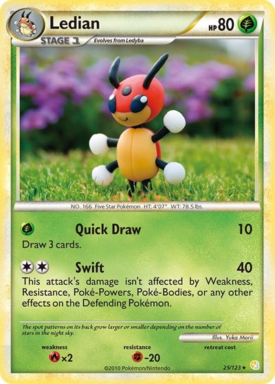 HS: Ledian (Reverse Holofoil)