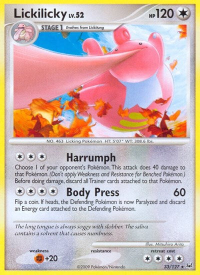 PL: Lickilicky (Reverse Holofoil)