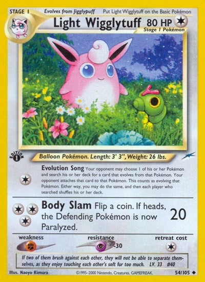 N4: Light Wigglytuff (1st Edition)