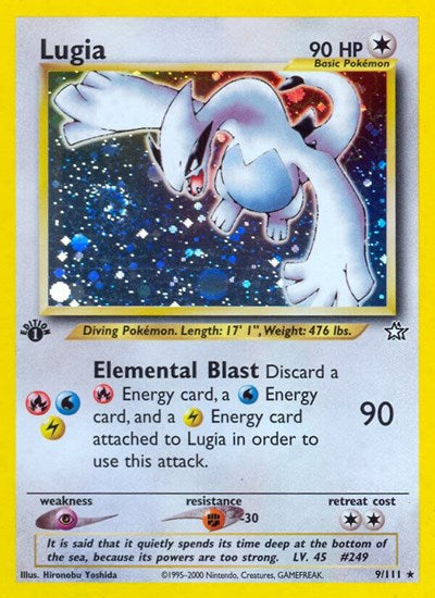 N1: Lugia (1st Edition Holofoil)
