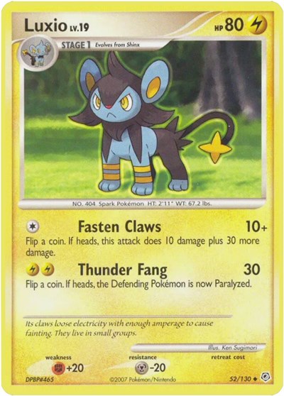 DP: Luxio (Reverse Holofoil)