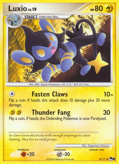 POP: Luxio (Holofoil)