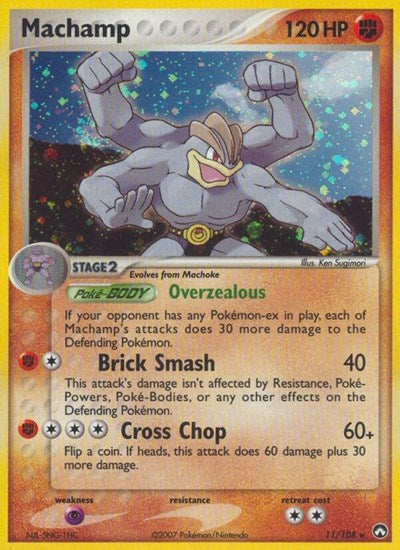 PK: Machamp (Reverse Holofoil)