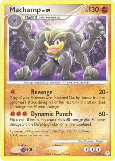 DP: Machamp (Reverse Holofoil)
