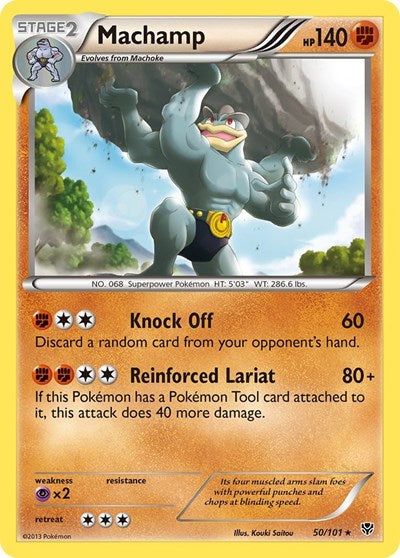 PLB: Machamp (50) (Reverse Holofoil)
