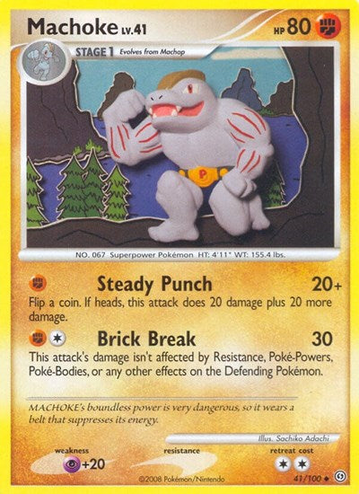 SF: Machoke (Reverse Holofoil)