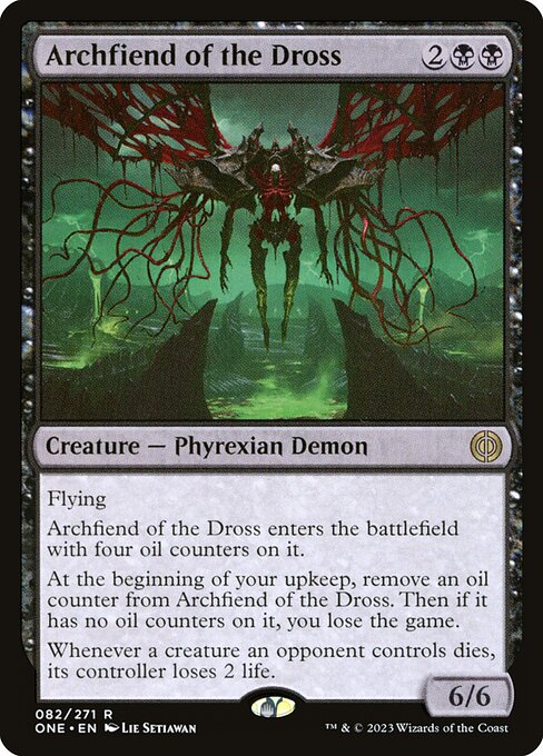 ONE: Archfiend of the Dross