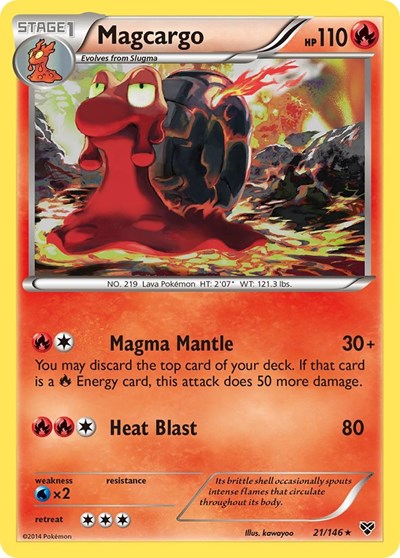 XY: Magcargo (Reverse Holofoil)