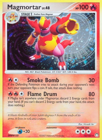 MT: Magmortar (Holofoil)