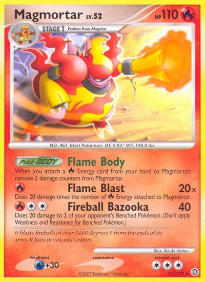 SW: Magmortar (Reverse Holofoil)