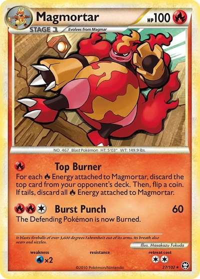 TM: Magmortar (Reverse Holofoil)