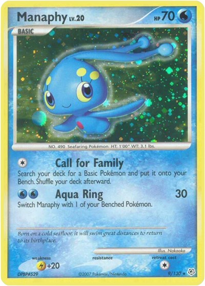 DP: Manaphy (Reverse Holofoil)