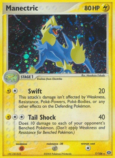 EM: Manectric - 007/106 (Holofoil)