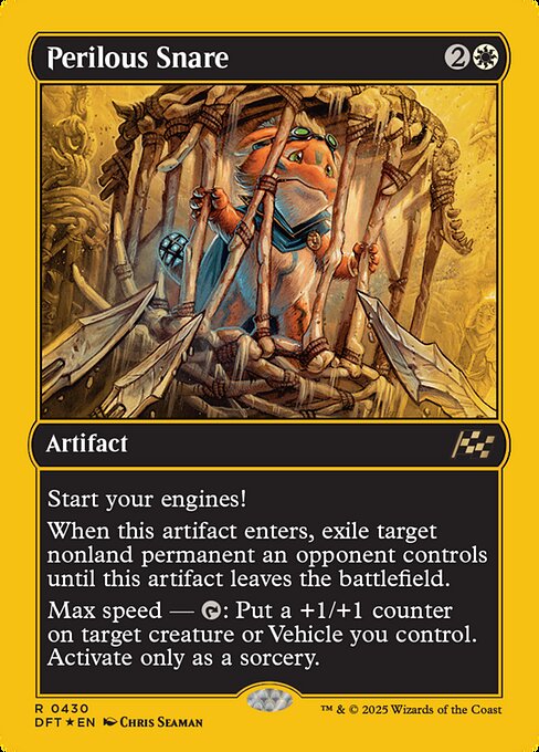 DFT: Perilous Snare (First-Place Foil)