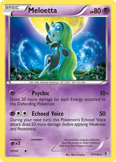 BCR: Meloetta (Holofoil)