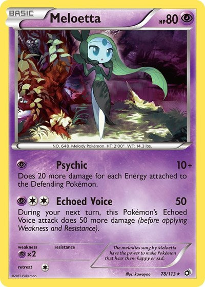 LTR: Meloetta (78) (Reverse Holofoil)