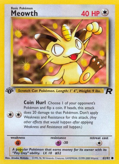 TR: Meowth (1st Edition)