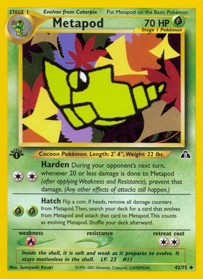 N2: Metapod (1st Edition)