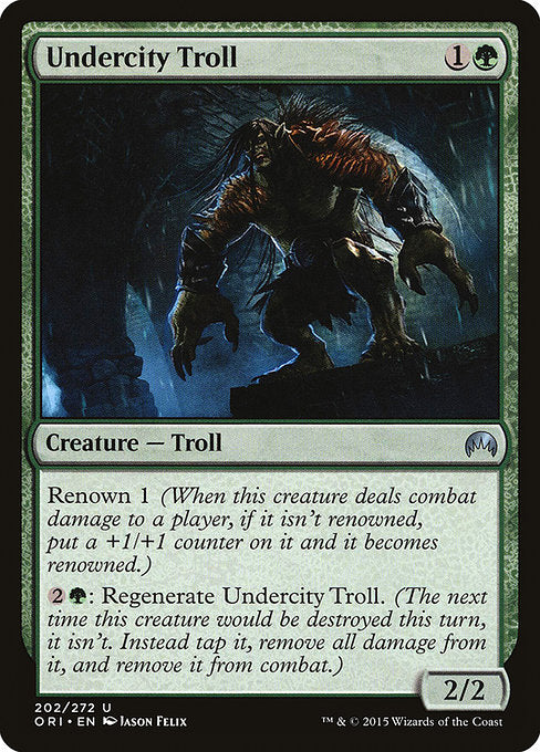 ORI: Undercity Troll (Foil)