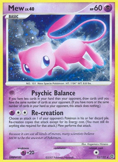 SW: Mew (Reverse Holofoil)
