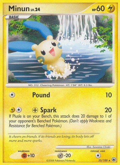 MD: Minun (Reverse Holofoil)