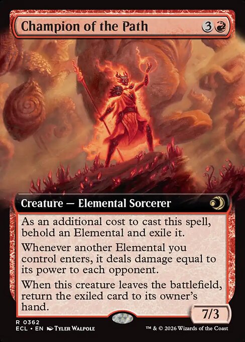 ECL: Champion of the Path (Extended Art) (Foil)