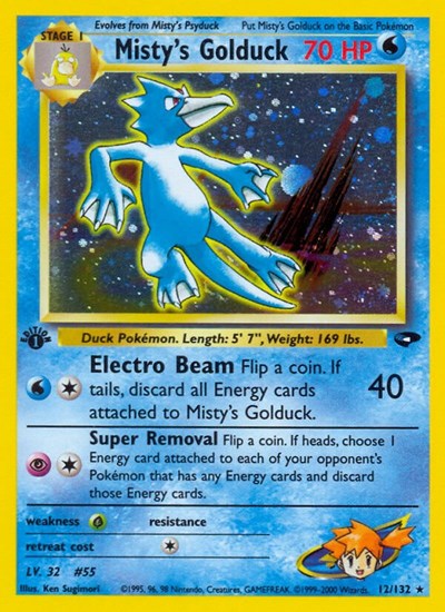 G2: Misty's Golduck (1st Edition Holofoil)