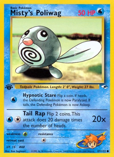 G1: Misty's Poliwag (Unlimited)