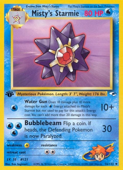 G1: Misty's Starmie (1st Edition)