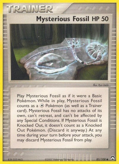 PK: Mysterious Fossil (Reverse Holofoil)