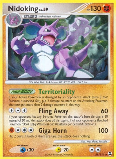 RR: Nidoking (Reverse Holofoil)