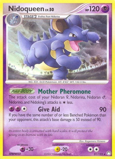 MT: Nidoqueen (Reverse Holofoil)