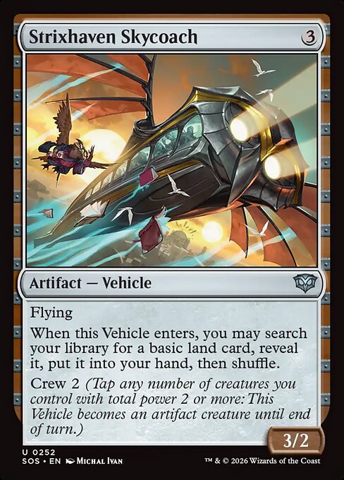 SOS: Strixhaven Skycoach (Foil)