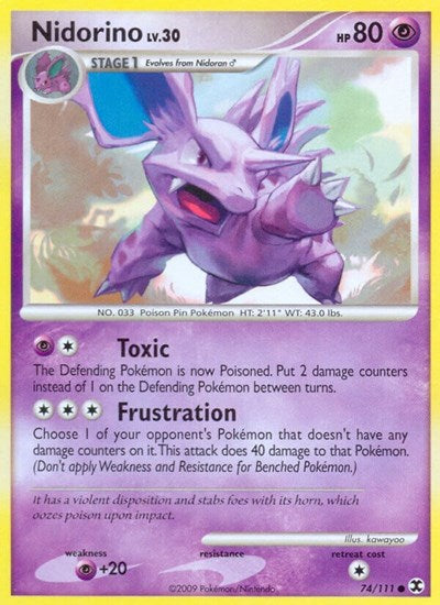 RR: Nidorino (Reverse Holofoil)