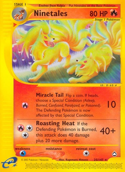 AQ: Ninetales (Reverse Holofoil)