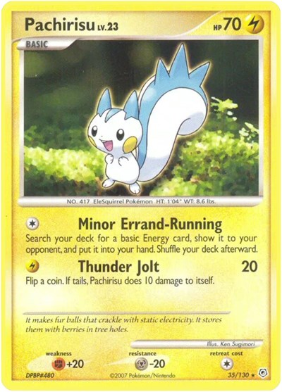 DP: Pachirisu (Reverse Holofoil)