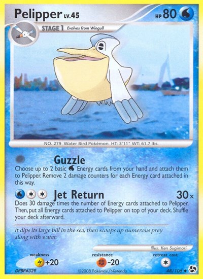 GE: Pelipper (Reverse Holofoil)