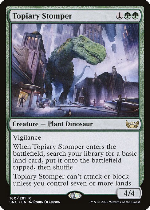 SNC: Topiary Stomper (Foil)