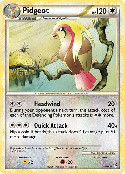 CL: Pidgeot (Reverse Holofoil)