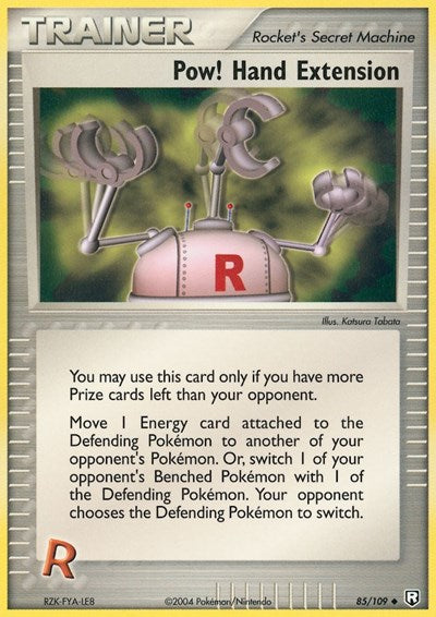 RR: Pow! Hand Extension (Reverse Holofoil)