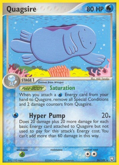 RR: Quagsire (Reverse Holofoil)