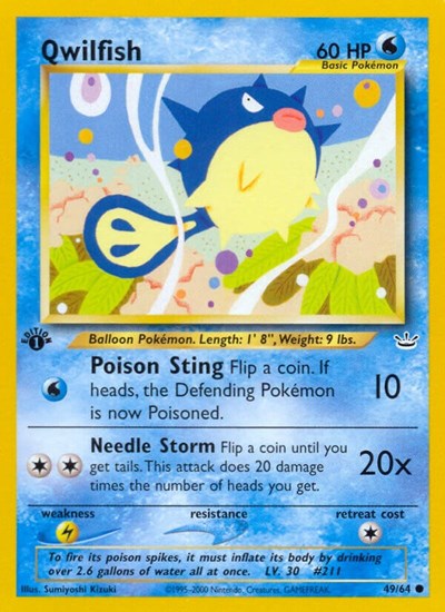 N3: Qwilfish (1st Edition)