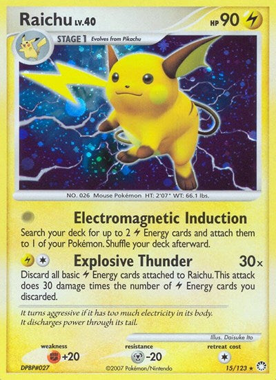 MT: Raichu (Reverse Holofoil)