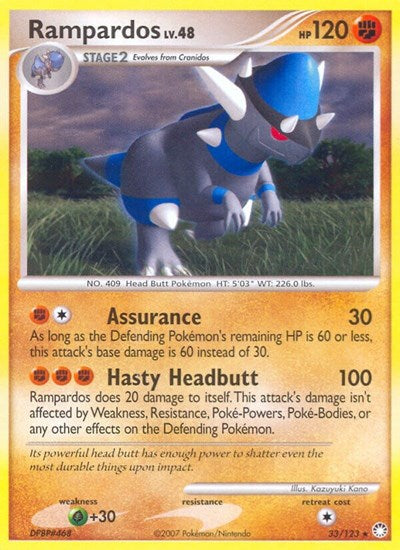 MT: Rampardos (Reverse Holofoil)