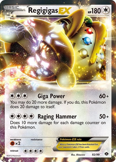 NXD: Regigigas EX (Holofoil)