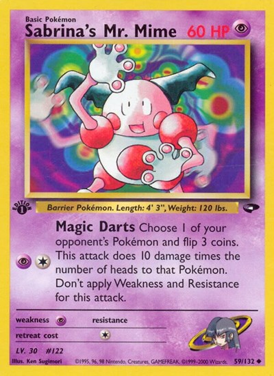 G2: Sabrina's Mr. Mime (1st Edition)