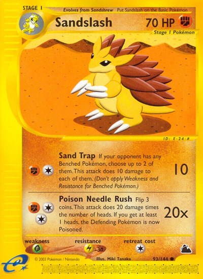 SK: Sandslash (Reverse Holofoil)