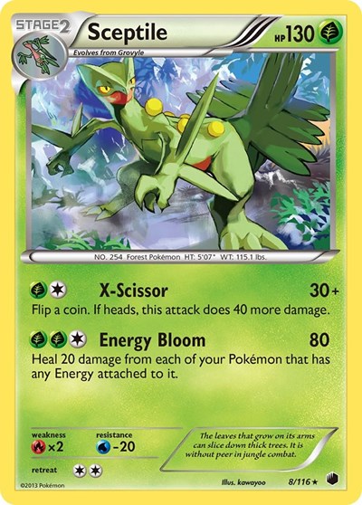 PLF: Sceptile (Reverse Holofoil)