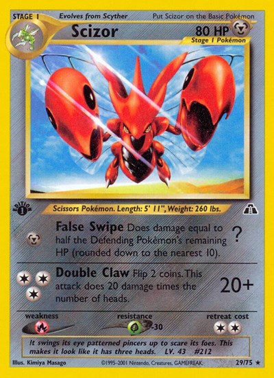 N2: Scizor (29) (1st Edition)